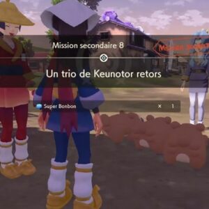 Un trio de Keunotor Retors Légendes Pokémon Arceus