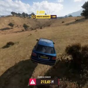 accomplir le défi hivernal Panneau Danger La Cruz dans Forza horizon 5-1
