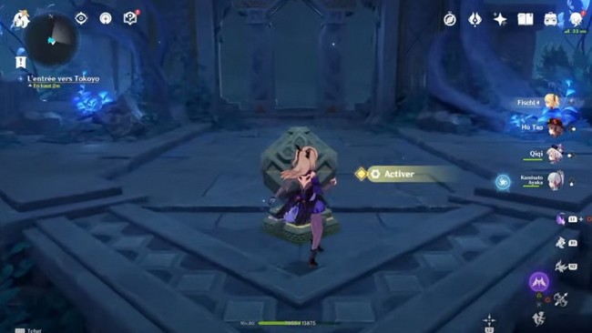 activez le mécanisme