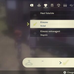 changer de tenue Légendes Pokémon Arceus