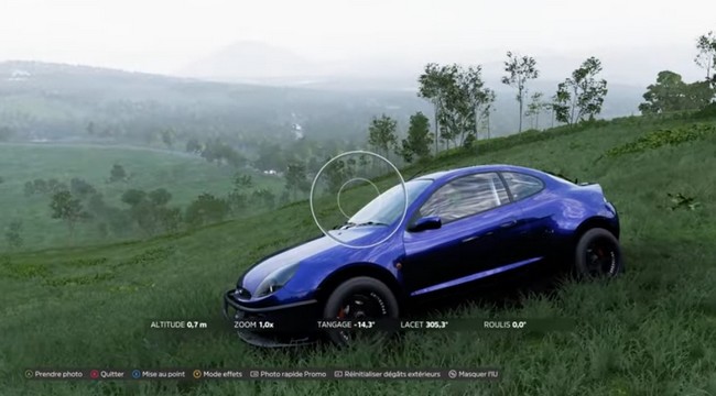 défi photo Natureféline dans Forza Horizon 5