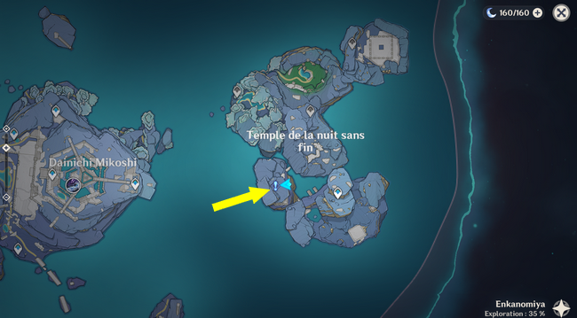 la quête Syrtos des Phatéons de Genshin impact