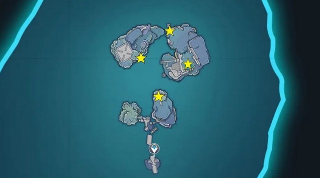 les emplacements de toutes les flemmes L'épreuve de Yachimatahime