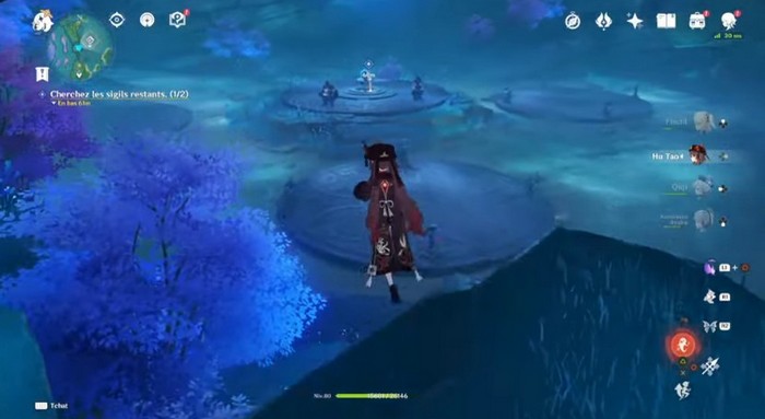 où trouver le sigil clé gans genshin impact 2.4-1