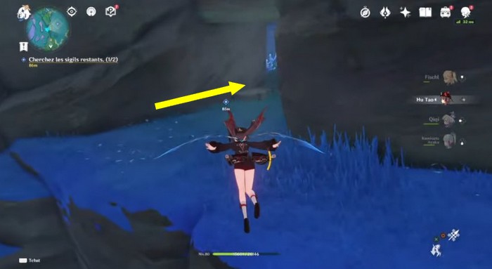 où trouver le sigil clé gans genshin impact 2.4-1