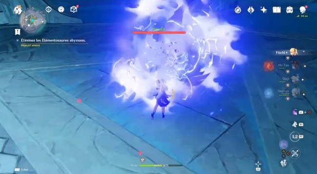 Éliminez les Élémentosaures abyssaux