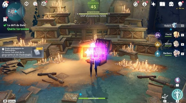 Études hydrologiques de Byakuyakoku