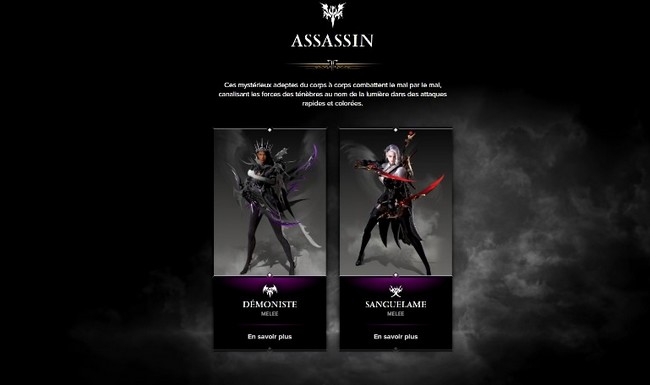 Classe Assassin Lost Ark
