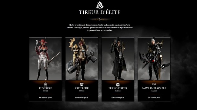 Classe Tireur d'Elite Lost Ark