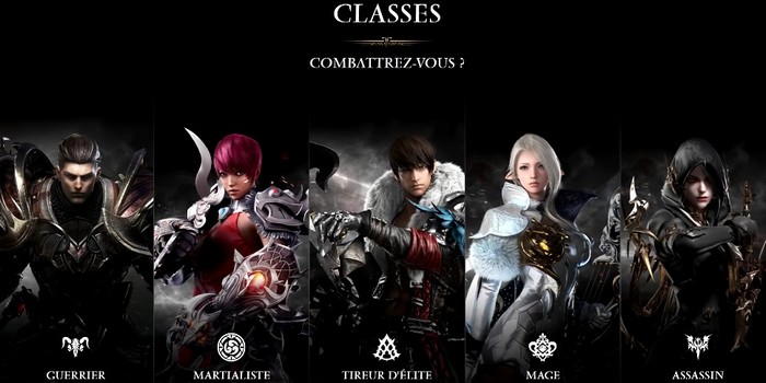 Classes Lost Ark