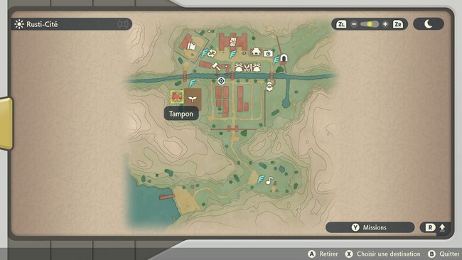 Emplacement Flamme Étrange de Rusti-cité N°2