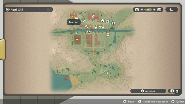 Emplacement Flamme Étrange de Rusti-cité N°5