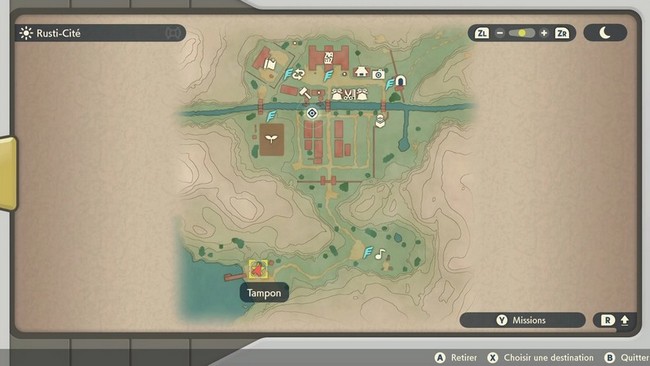 Emplacement Flamme Étrange de Rusti-cité N°7