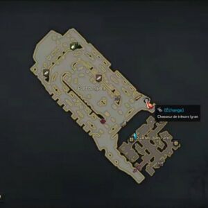 Emplacement Igran chasseur de trésors