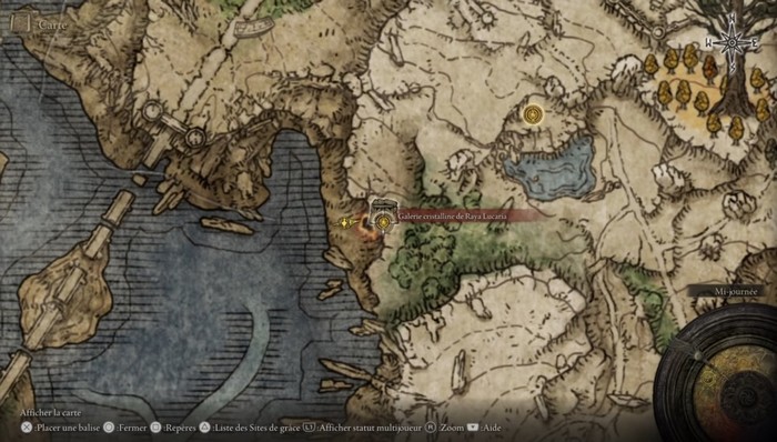Emplacement Pierre de forge 1 Elden Ring