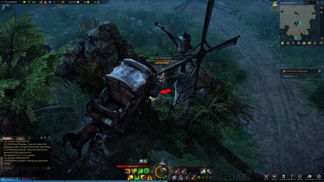 Emplacements Graines Mokoko de la Frontière du Réthramis dans Lost Ark