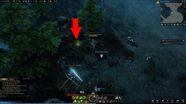 Emplacements Graines Mokoko de la Frontière du Réthramis dans Lost Ark-9