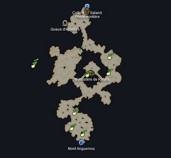 Emplacements Graines Mokoko de la Frontière du Réthramis dans Lost Ark