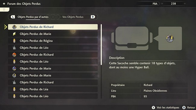 Forum des Objets Perdus