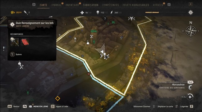 Quiz Renseignements sur les infectés Dying Light 2