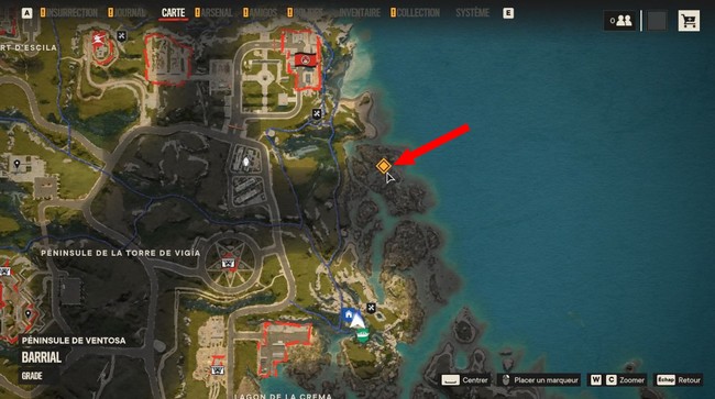 coin de pêche du colonel Du Sang Partout Far Cry 6 & Rambo
