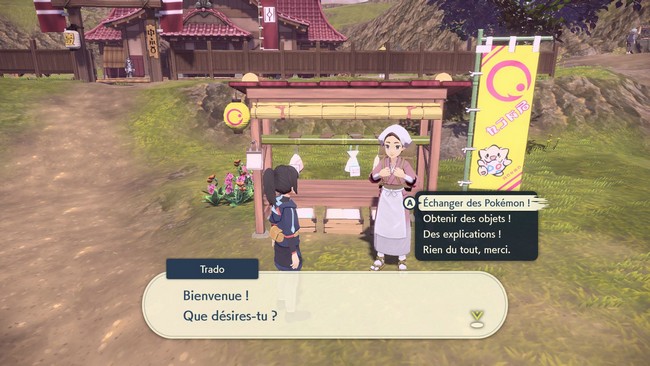 Echanger des pokemon dans Légendes Pokémon Arceus
