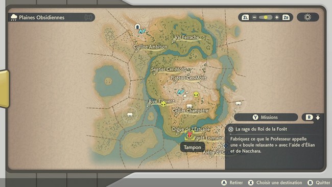 emplacement Castorno Baron