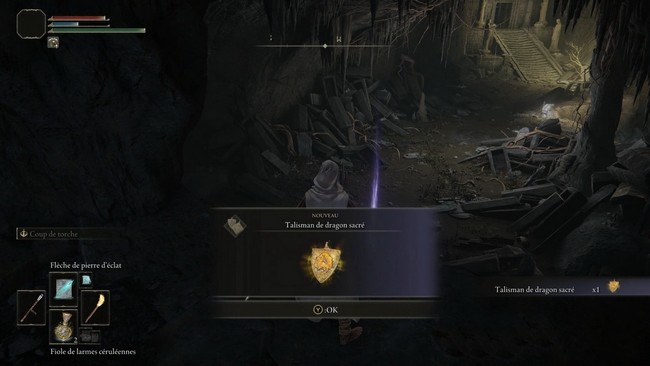 emplacement Talisman de Dragon Sacré-1