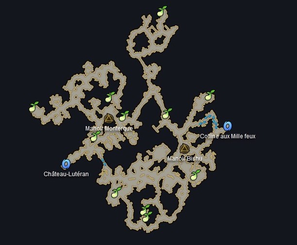 Emplacements Graines de Mokoko de la Plaine de Dyorika dans Lost Ark