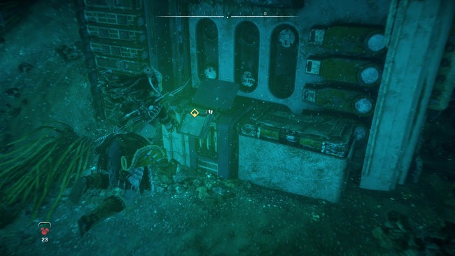 Horizon Forbidden West Espoir englouti