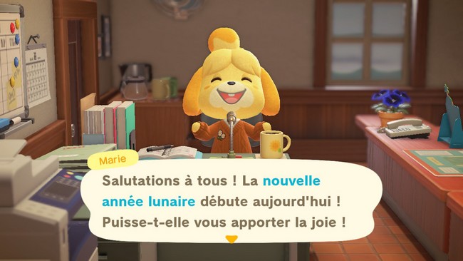Nouvel An lunaire dans Animal Crossing: New Horizons