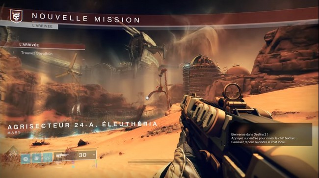 mission L'arrivée Destiny 2 La Reine Sorcière