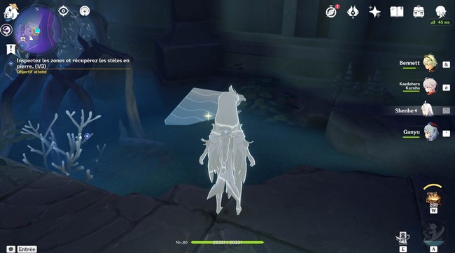 stéle endommagée genshin imapct