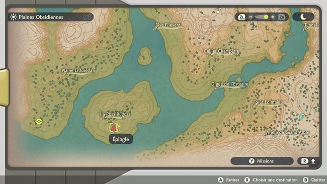 île Rosa Rugosa Légendes Pokémon Arceus