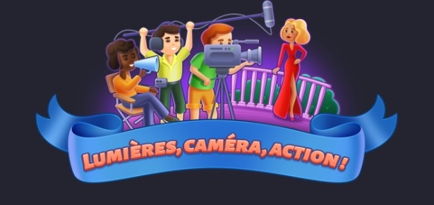 Solutions 4 Images 1 Mot : Enigme journalière « Lumières, caméra, action ! » mars 2022