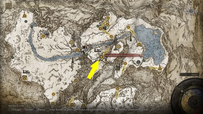 Antiques ruines de la vallée