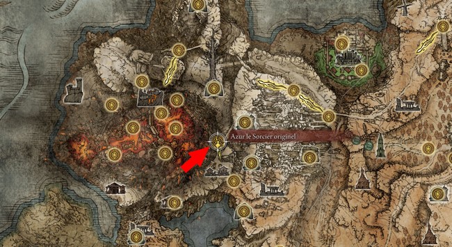 Azur le sorcier originel Elden Ring