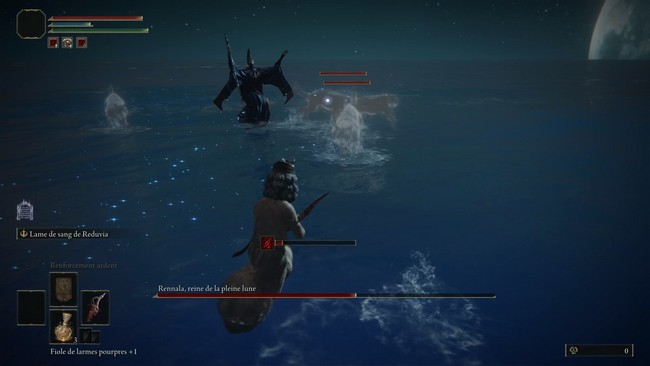 Boss Rennala reine de la pleine lune dans Elden Ring