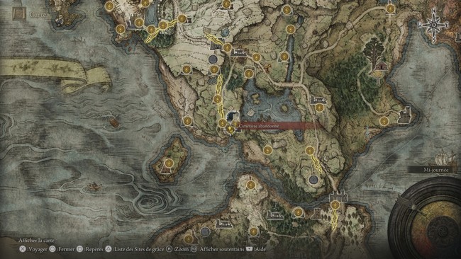 Cimetière Abandonné elden ring