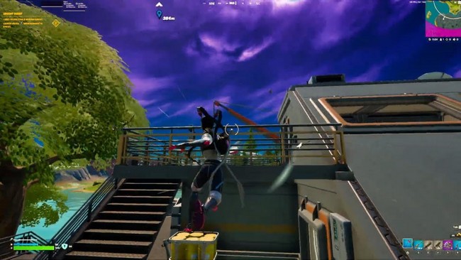 Comment grimper à une corniche dans les 3 s après avoir sprinté dans Fortnite