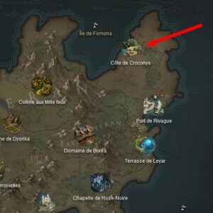 La Côte de Croconys dans lost ark