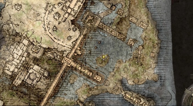 Emplacement Brasier 3 de la Siofra elden ring