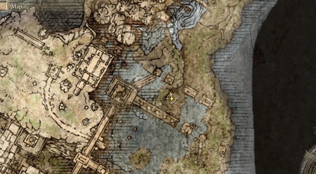 Emplacement Brasier 4 de la Siofra elden ring