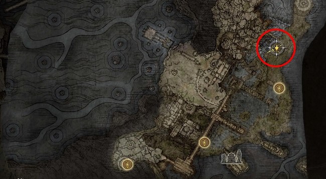 Emplacement Brasier 8 de la Siofra elden ring