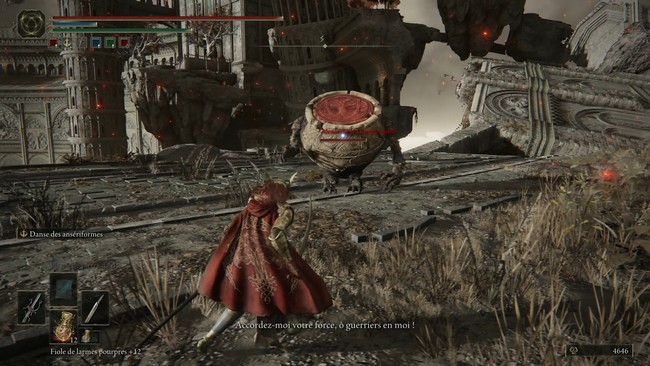 Emplacement Alexander à Farum Azula elden rin