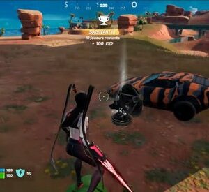 Emplacement Brouilleur de construction caché de l'IO dans Fortnite