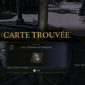 La Carte Profondeurs de Fonderacine Elden Ring