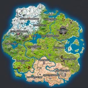 Emplacement Forteresse Fortnite Chapitre 3 Saison 2