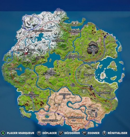 Emplacement Fusil thermique du maitre-chasseur sabre