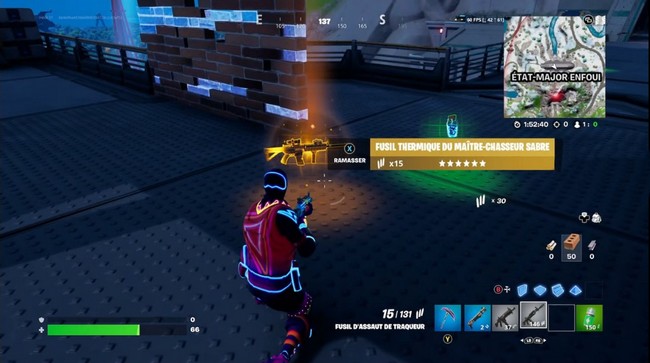 Fusil thermique du maitre-chasseur sabre